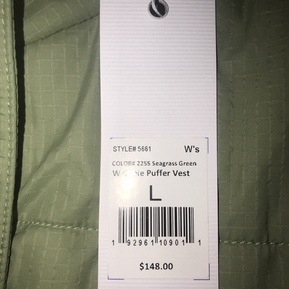 SOUTHERN TIDE Seagrass Green Cobie Puffer Vest - Picture 6 of 7